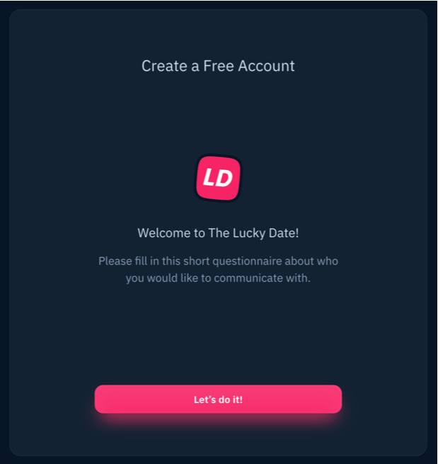 cuenta gratuita luckydate